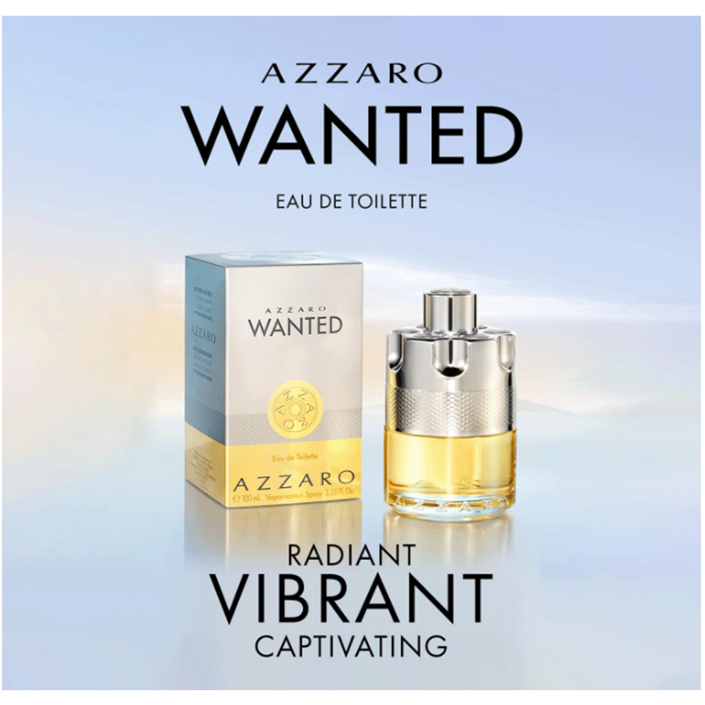 Perfume Fragrance Notes - Azzaro Wanted EDT 100ml Fragancia Masculina,